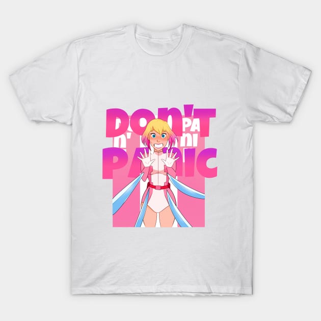 Gwenpool: don't panic T-Shirt by Etlstary